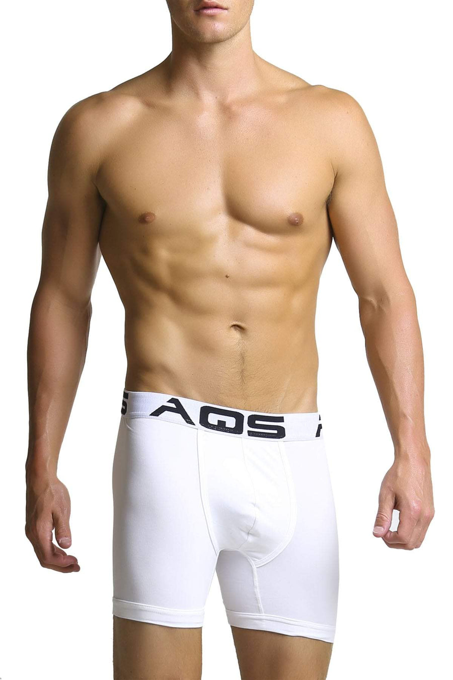 AQS Black/Grey/White Boxer Brief 3-Pack