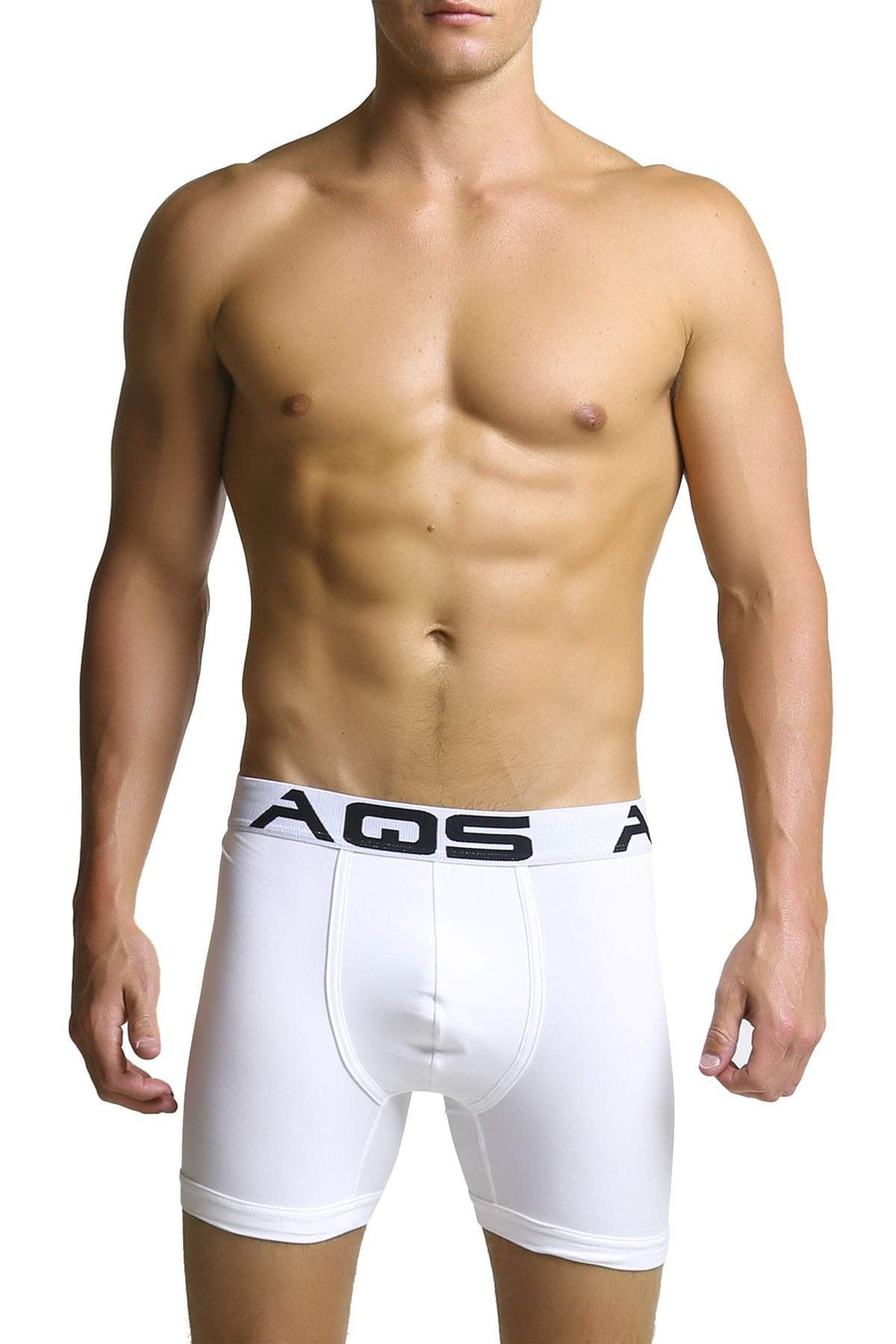 AQS Black/Grey/White Boxer Brief 3-Pack