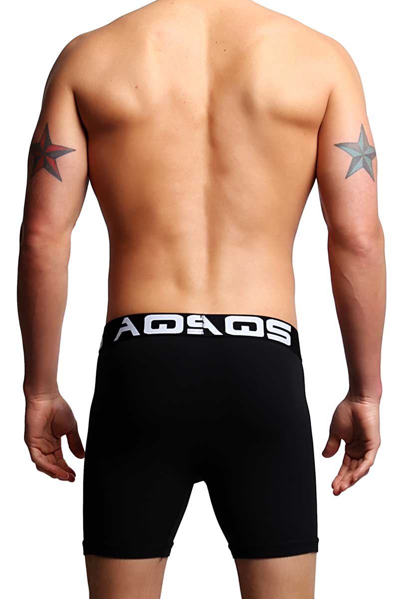 AQS Black/Grey/White Boxer Brief 3-Pack