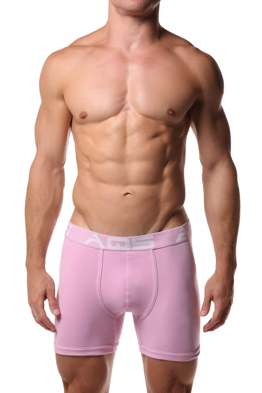 AQS Navy/Teal/Pink Boxer Brief 3-Pack
