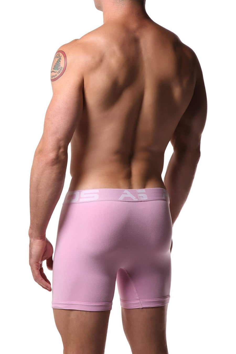 AQS Navy/Teal/Pink Boxer Brief 3-Pack