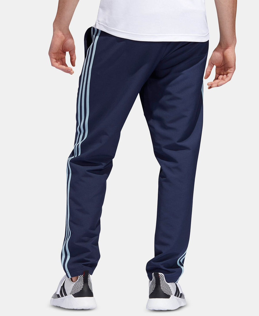 Adidas Essentials 3-stripe Woven Pants Leg Ink/blue