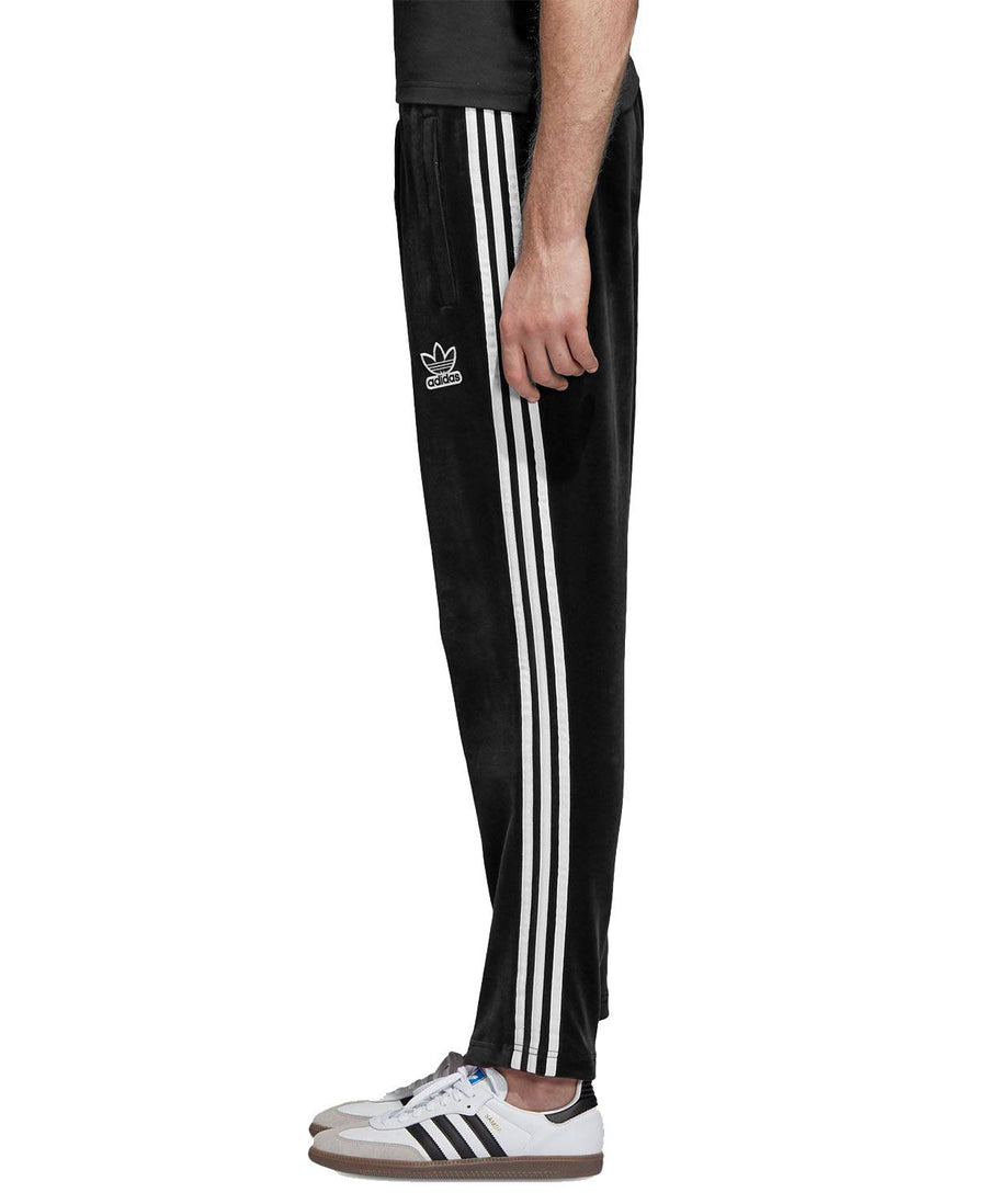 Adidas Originals Adicolor Velour Track Pants Black/wht