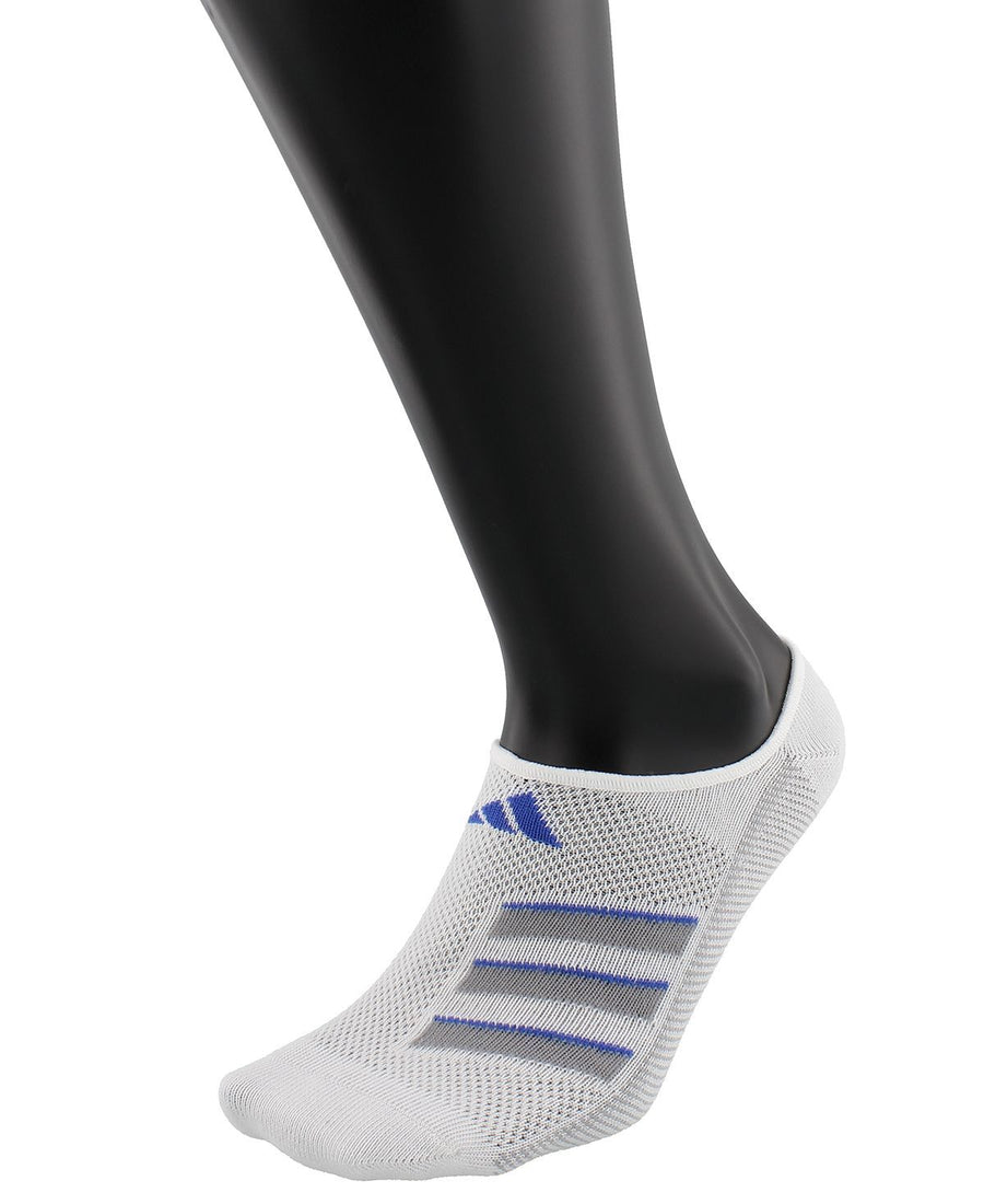 Adidas Superlite No-show Socks 3-pack White