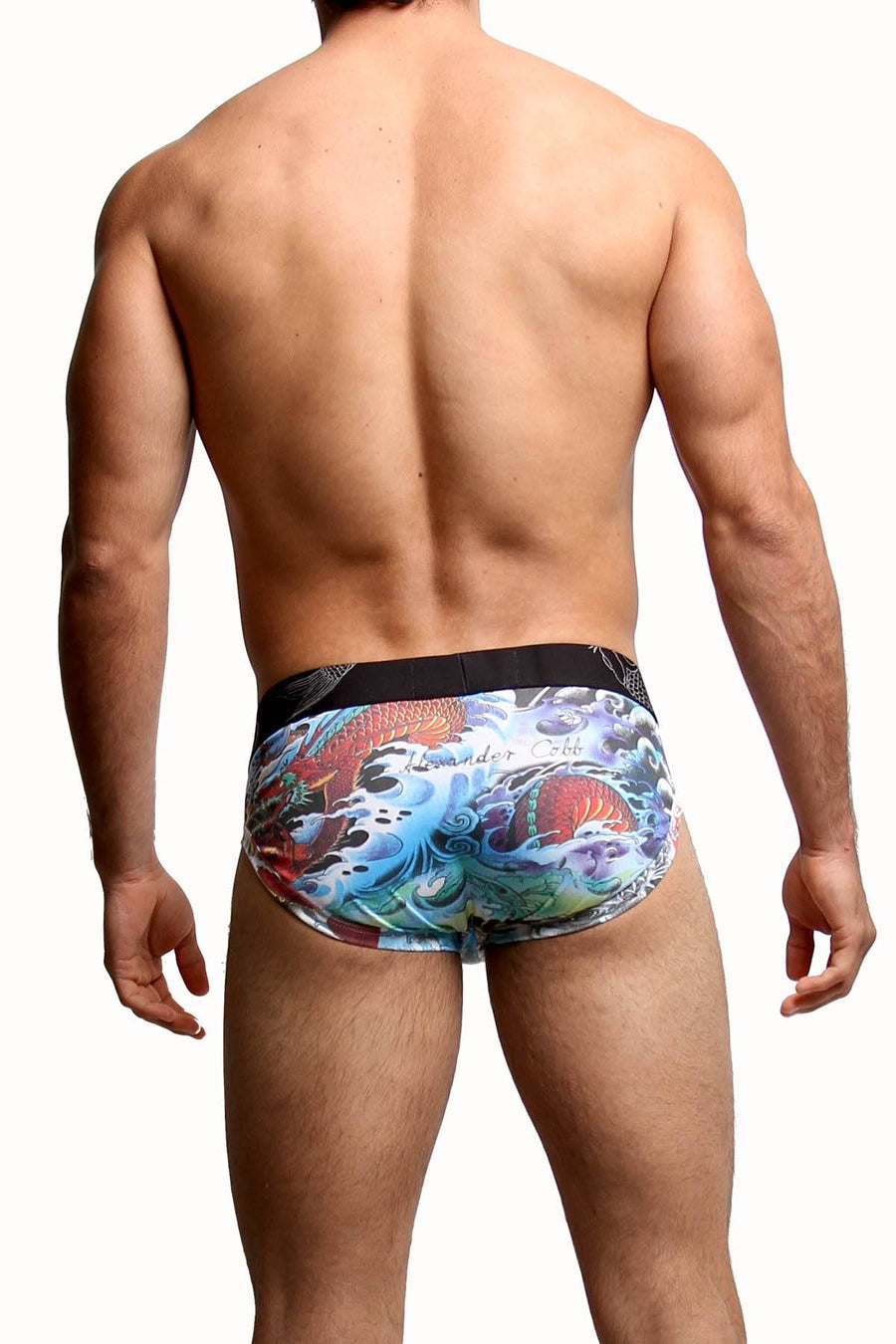 Alexander Cobb Dragon Tattoo Slip Brief
