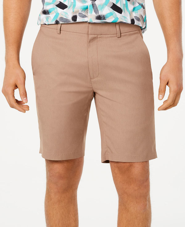 Alfani Alfatech Stretch Waistband 9" Shorts Fresh Cement