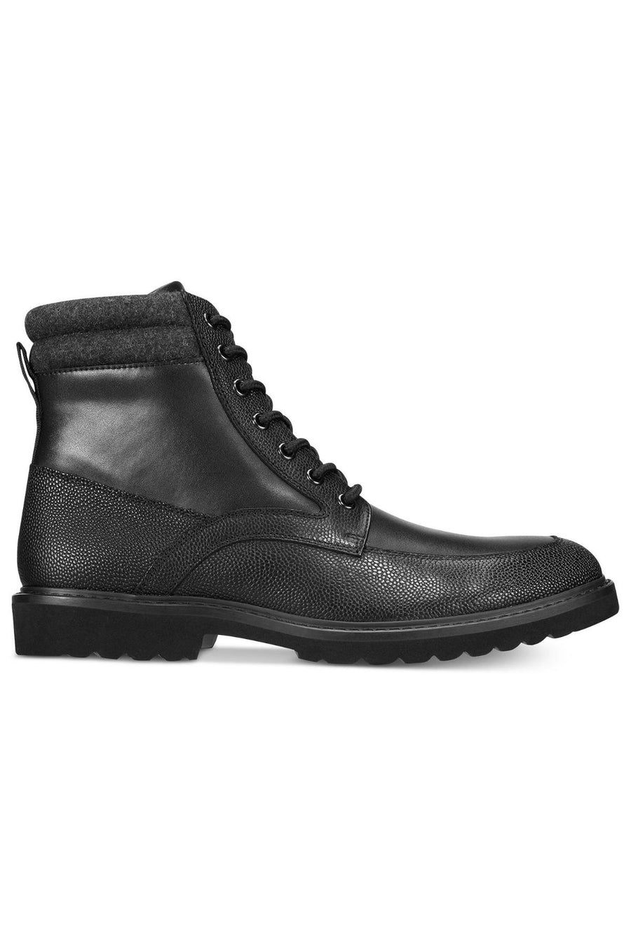 Alfani Black Moc-Toe Utility Boot