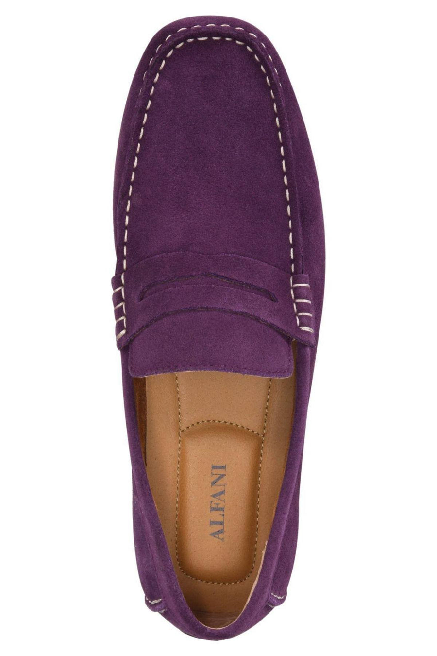 Alfani Shadow-Purple Sal Suede Penny Driver