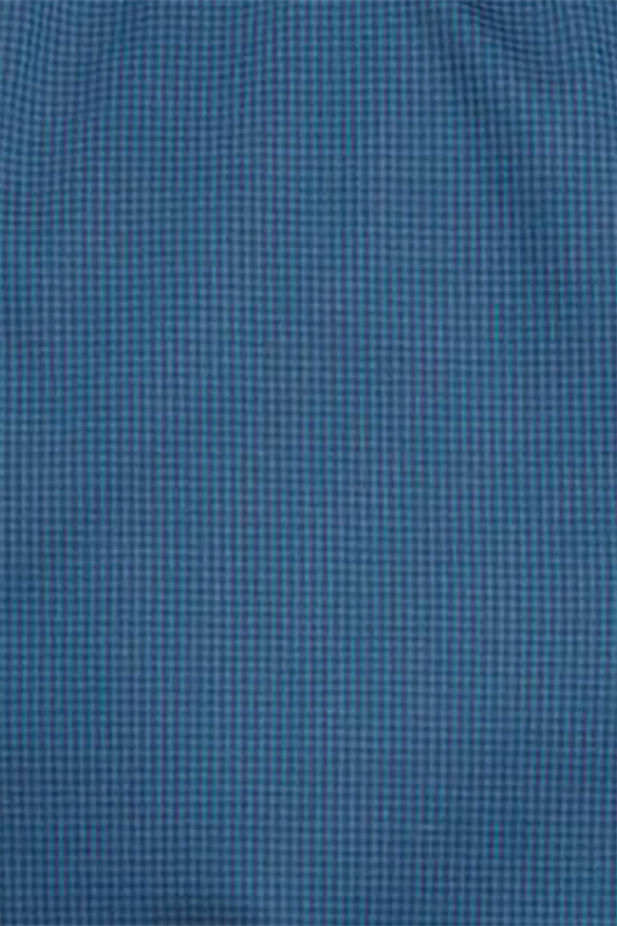 Alfani Twilight Teal Arem Checked Big/Tall Button Front Shirt