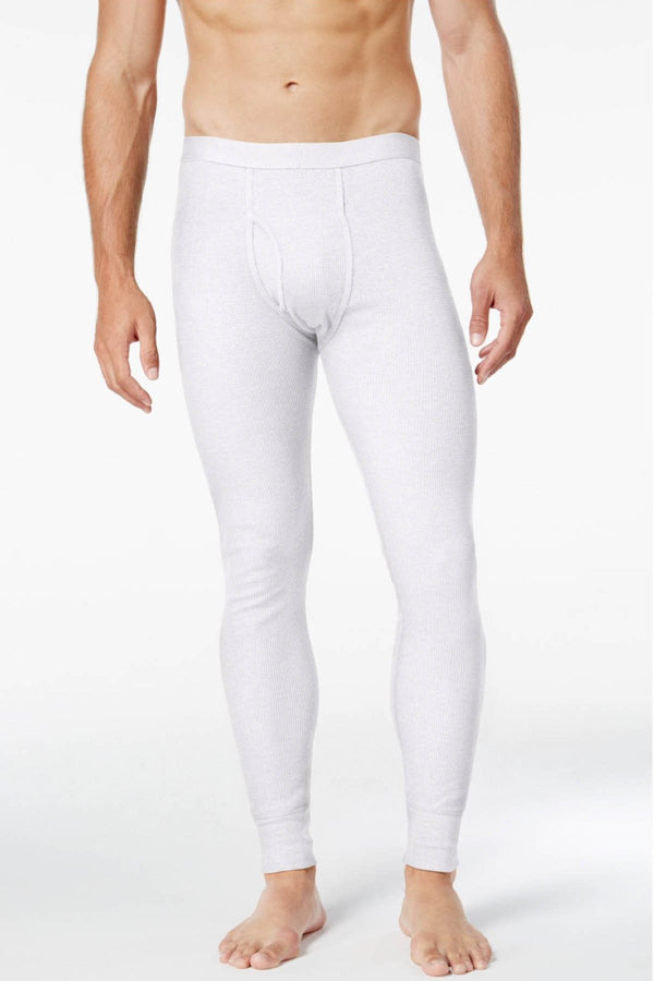 Alfani White Thermal Knit Waffle Pant