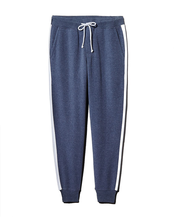 Alternative Side-stripe Jogger Pants Navy/White