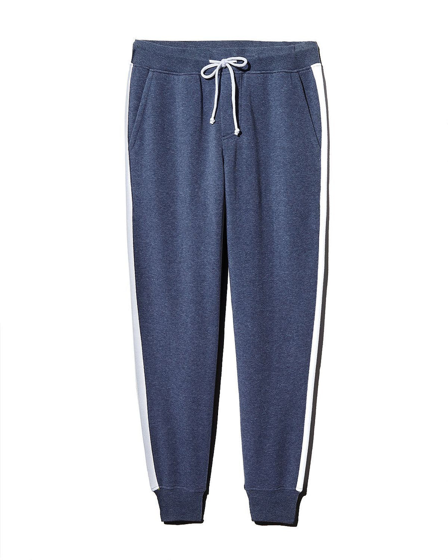 Alternative Side-stripe Jogger Pants Navy/White