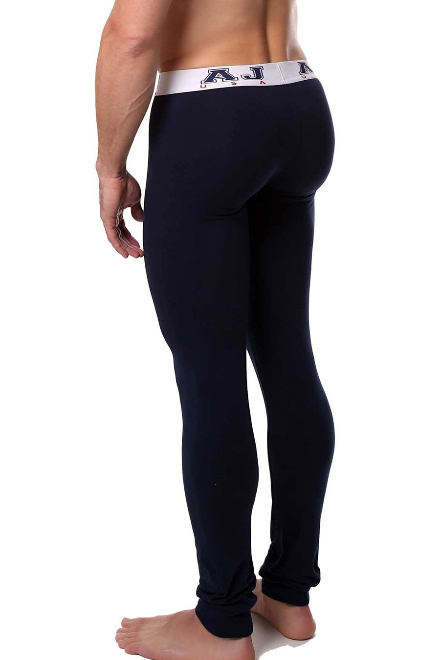 American Jock Navy/Red Compete Long John