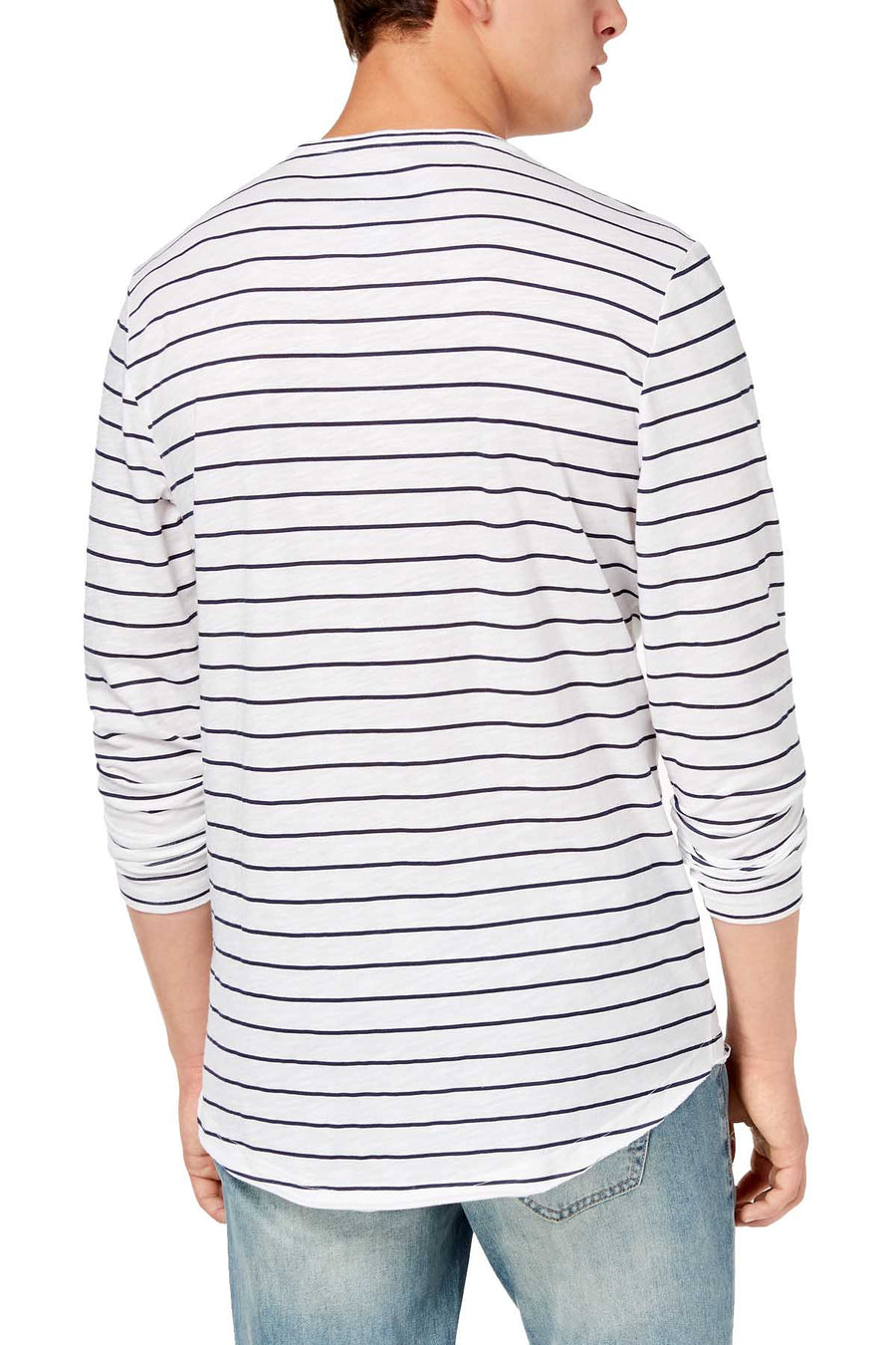American Rag Admiral Striped Long-Sleeve T-Shirt