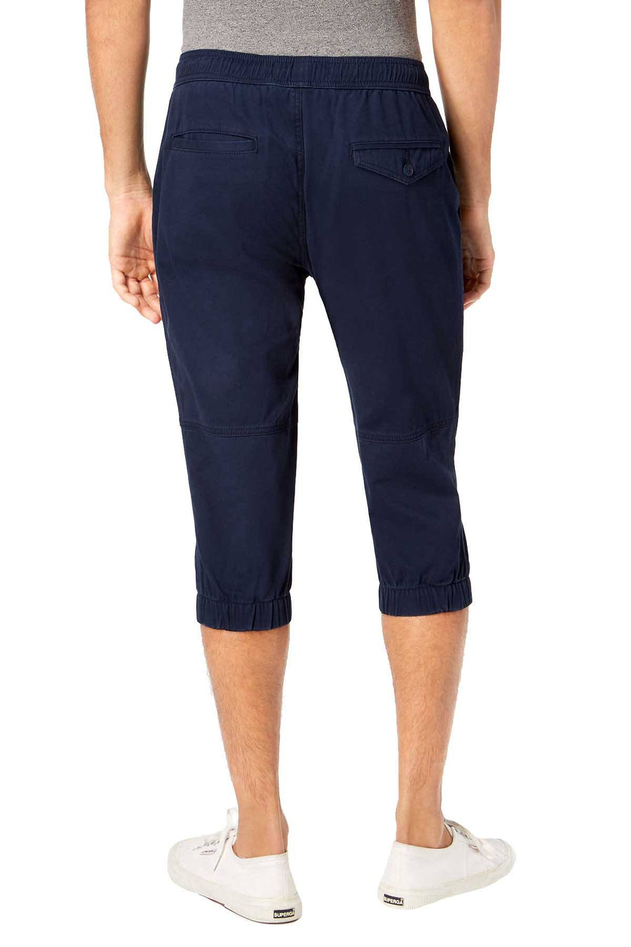 American Rag Basic Navy Stretch Cropped Jogger