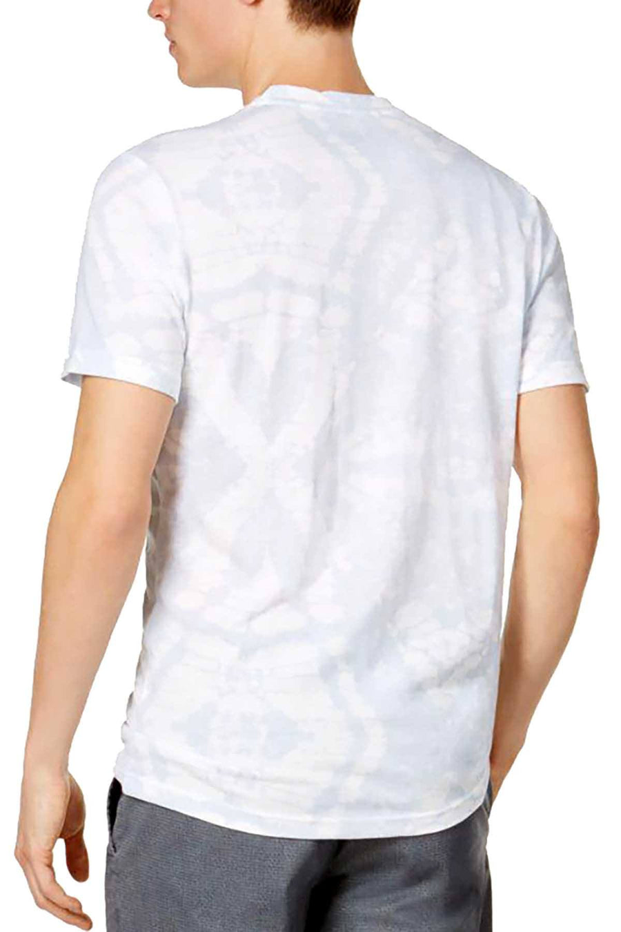 American Rag Bright White/Fog Blue Tie Dye T-Shirt