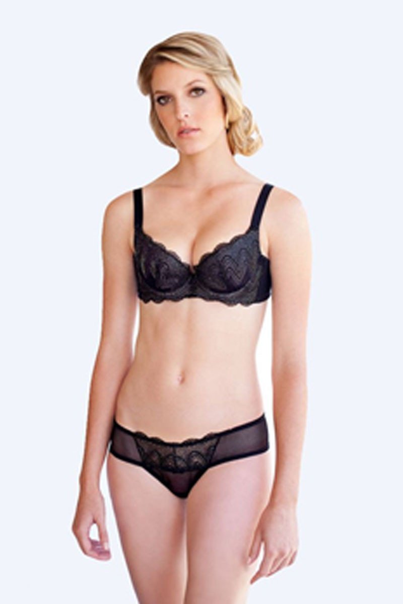 Ampere Lingerie Black Chelsea Thong