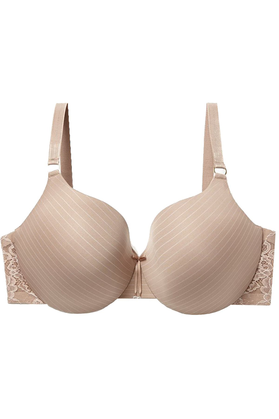 Ashley Graham PLUS Cappuccino Icon T-Shirt Bra