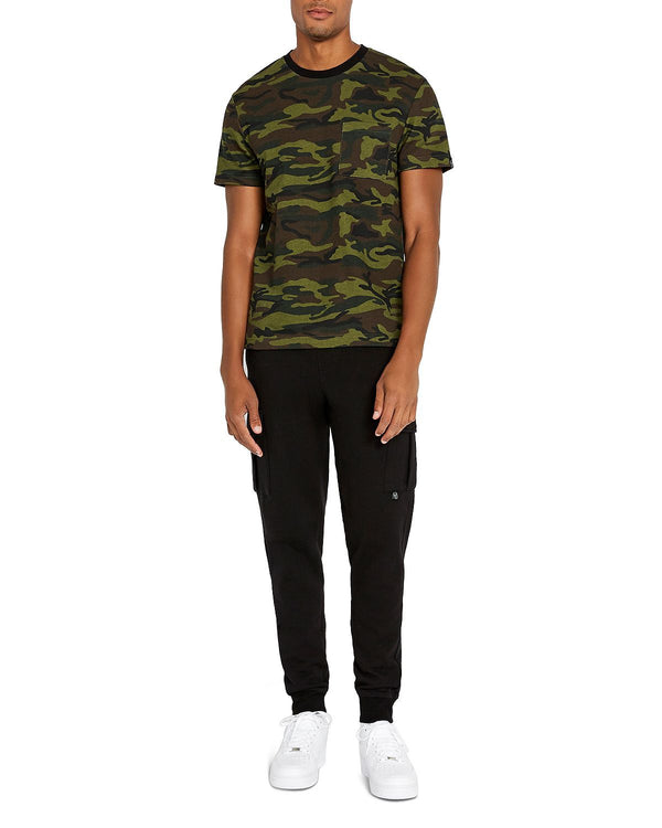 Avirex Camo Crewneck Tee Camo