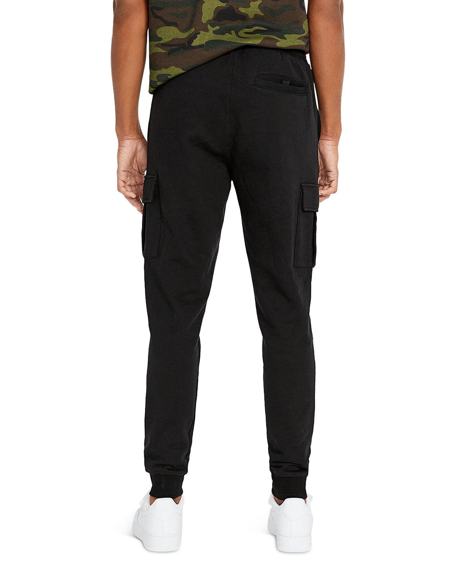 Avirex Slim Fit Jogger Pants Black