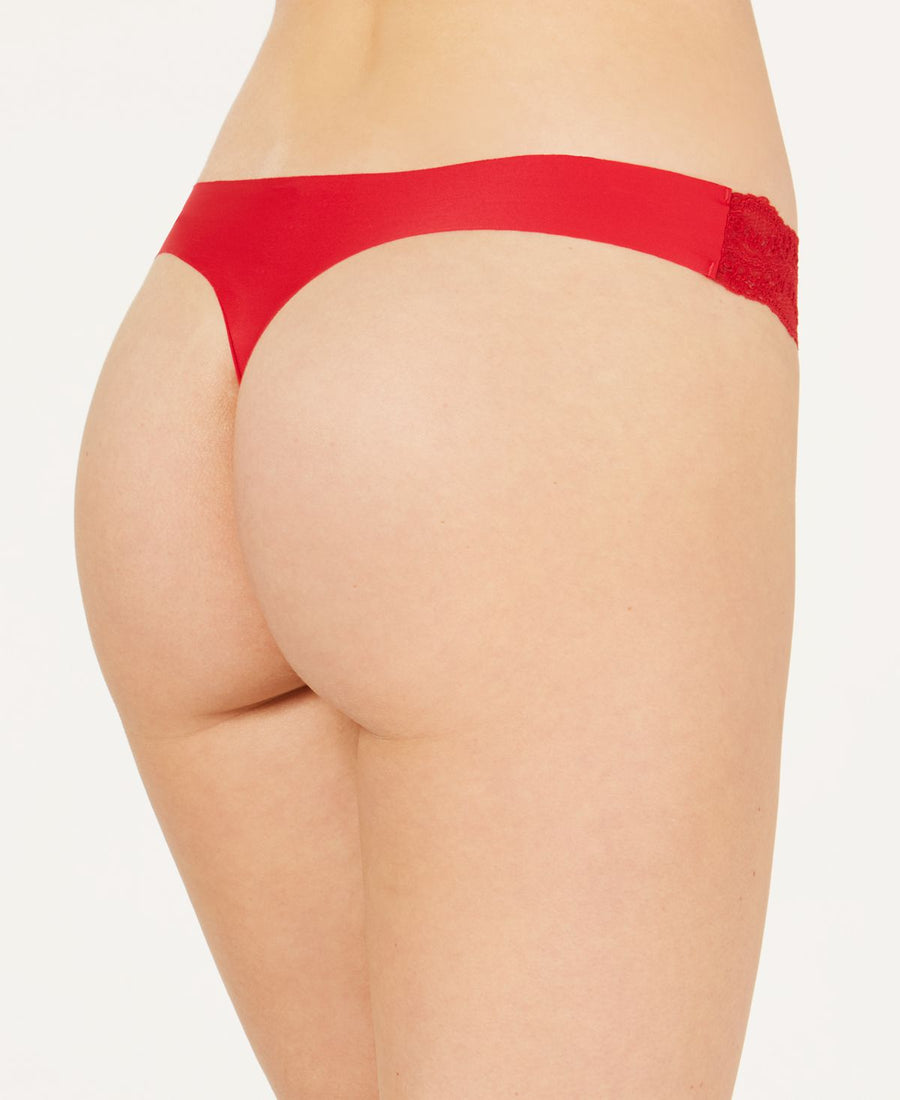 B.tempt'd By Wacoal B. Bare Thong Underwear 976267 Crimson