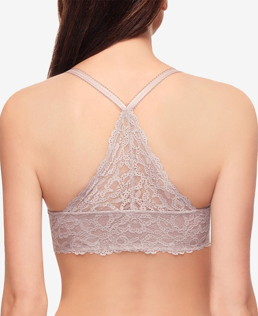 B.tempt'd By Wacoal B. Charming Front Close Lace Bra 953332 Antler- Nude 01