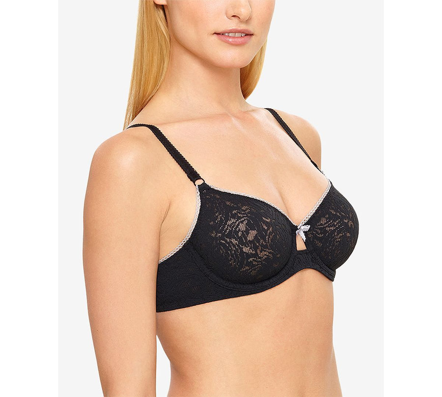 B.tempt'd Modern Method Lace Keyhole Bra 951217 Night