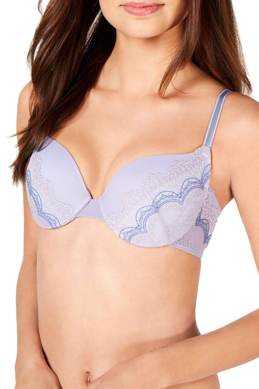 B.tempt'd Wink Worthy Push Up Bra in Lavender Aura
