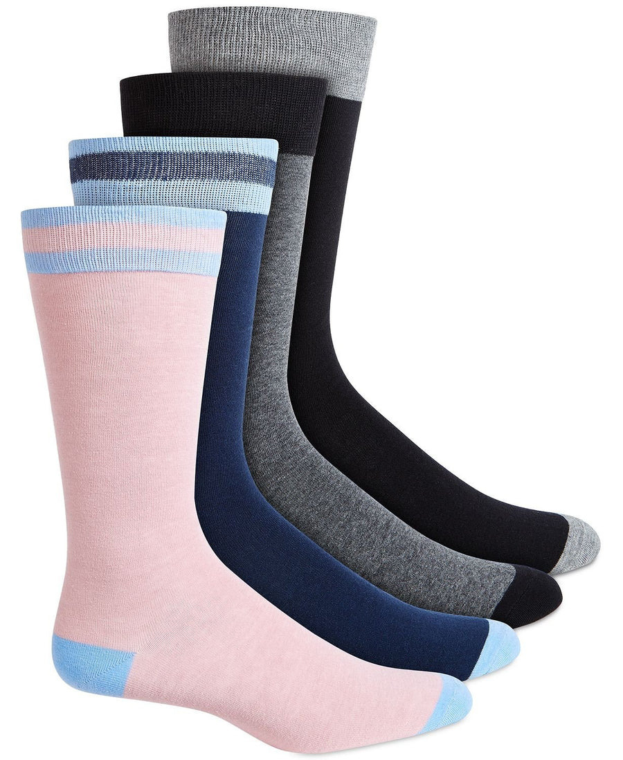 BAR III 4 pk Socks Navy Grey