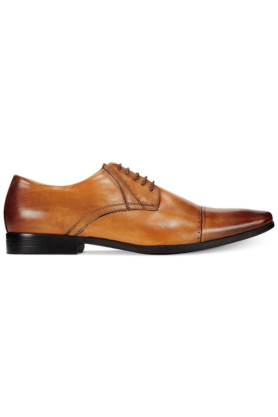 BAR III Dark-Tan Jadon Cap-Toe Oxford