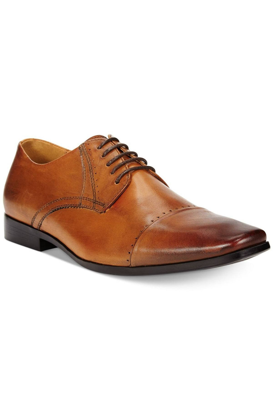 BAR III Dark-Tan Jadon Cap-Toe Oxford