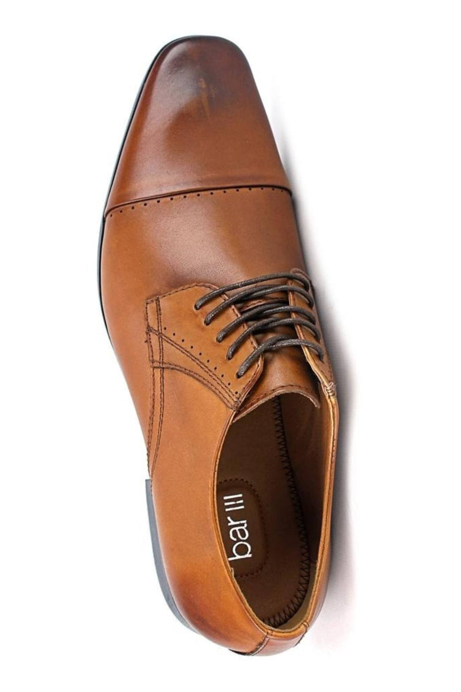 BAR III Dark-Tan Jadon Cap-Toe Oxford