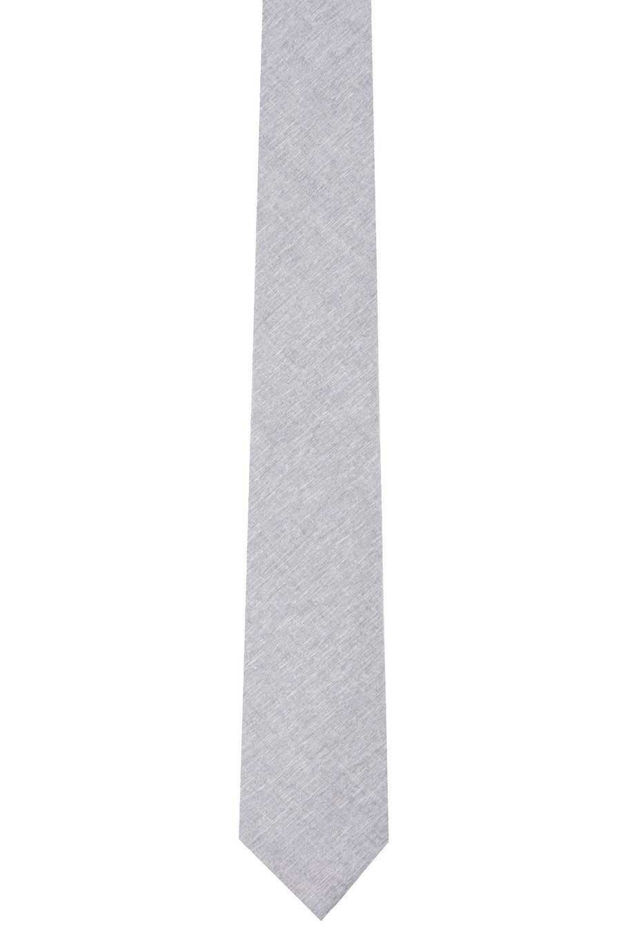 BAR III Grey Beach Solid Skinny Tie