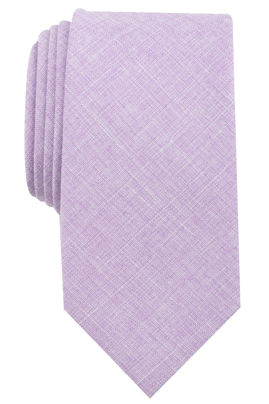 BAR III Lilac Buck Solid Skinny Tie