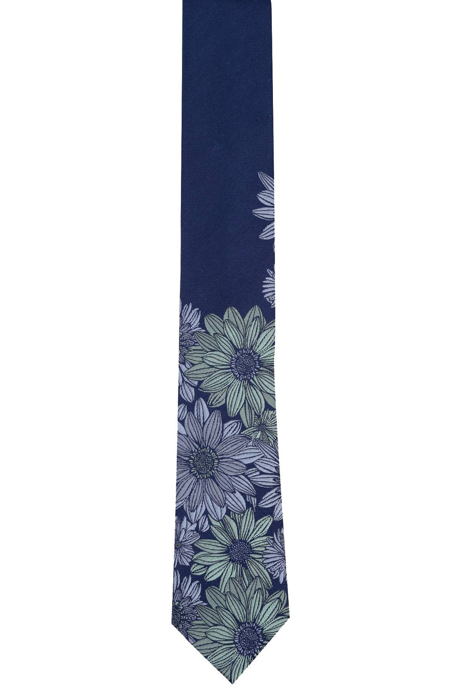 BAR III Mint Amer Floral Skinny Tie