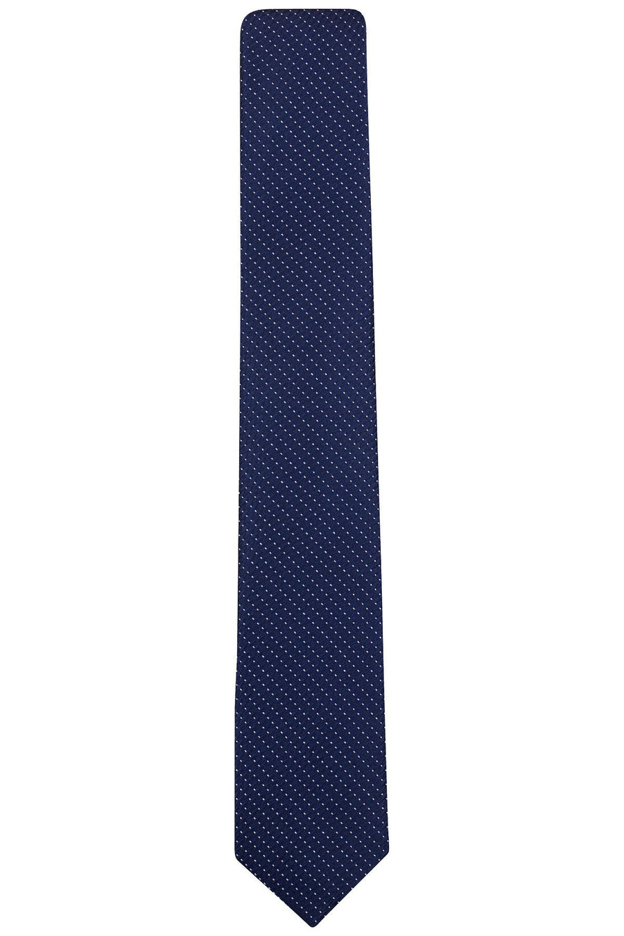 BAR III Navy Pindot Moorhouse Skinny Tie