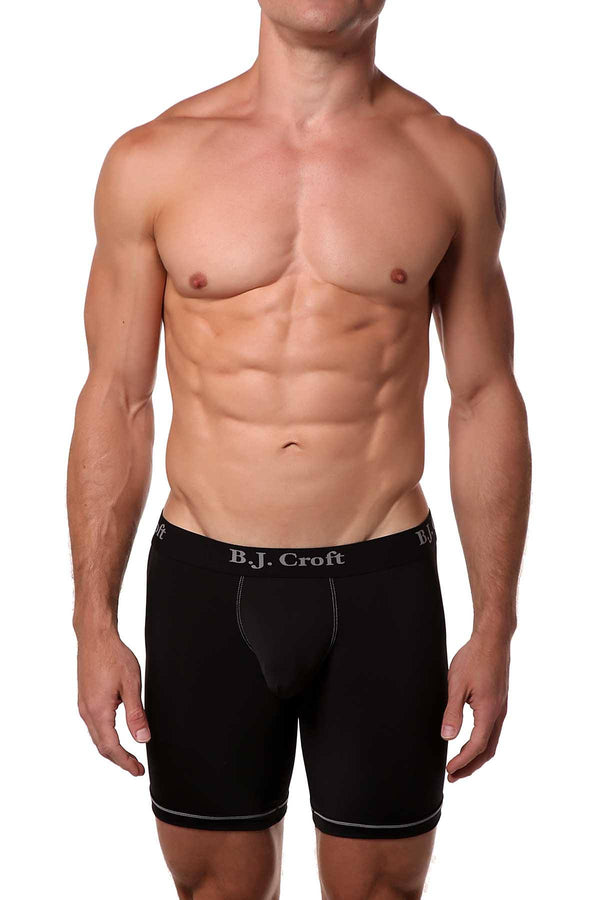 BJ Croft Black Classic Boxer Brief