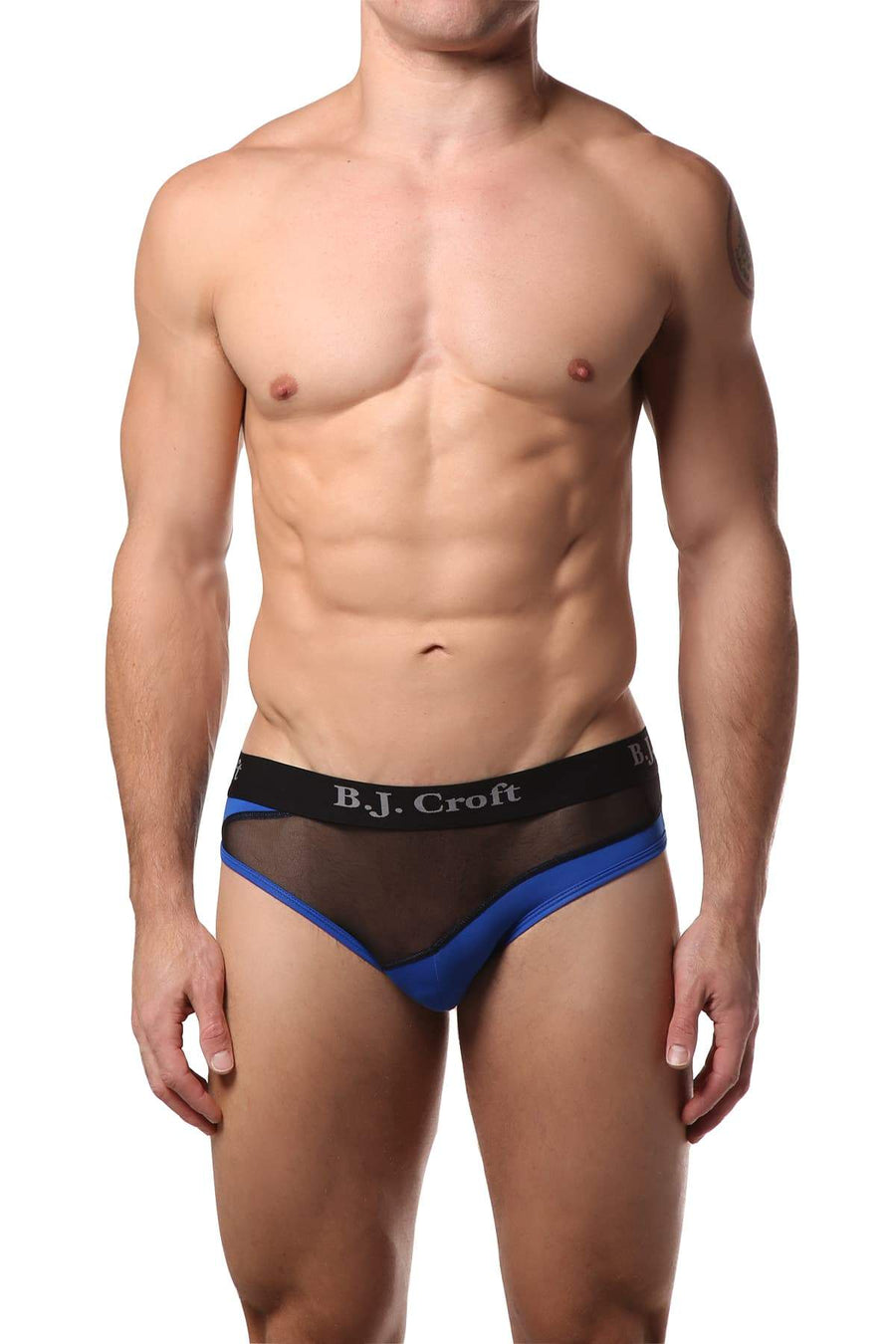 BJ Croft Blue GoGo Jock-Brief