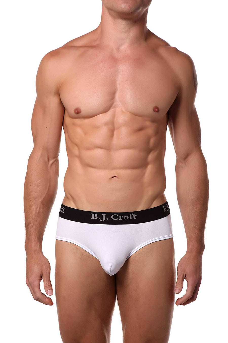 BJ Croft White Classic Brief