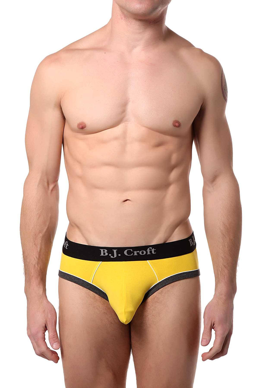 BJ Croft Yellow Nikko Brief