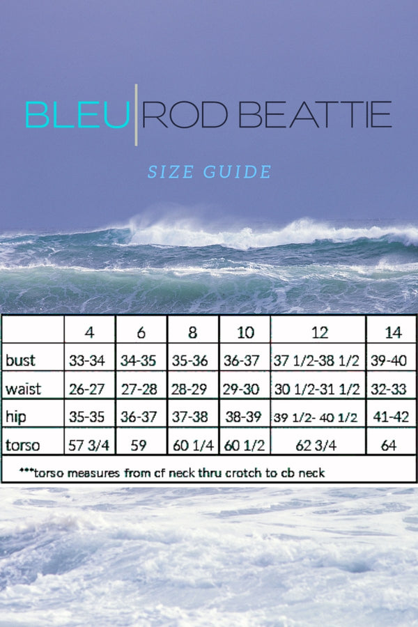 BLEU Rod Beattie Cyan Smocked Bleu Fish One-Piece Swimsuit