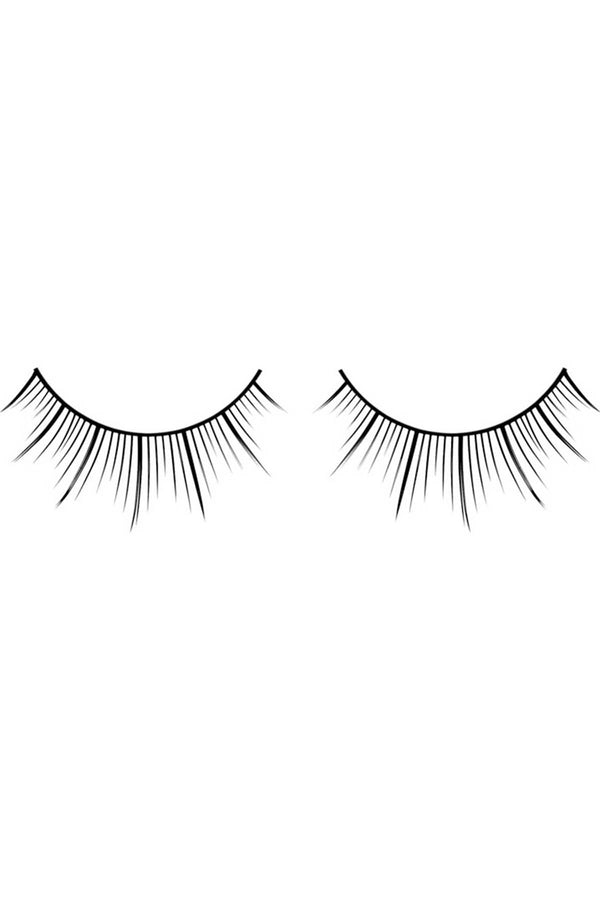 Baci Black Patterned-Length Natural Look Eyelashes