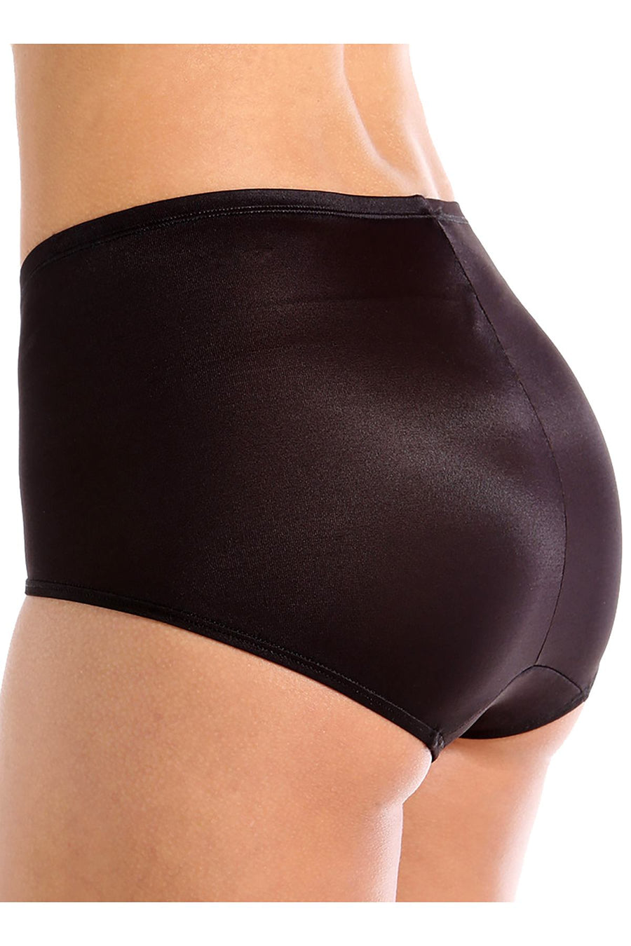 Bali Black/Black One-Smooth-U Simply Smooth Brief with Lace