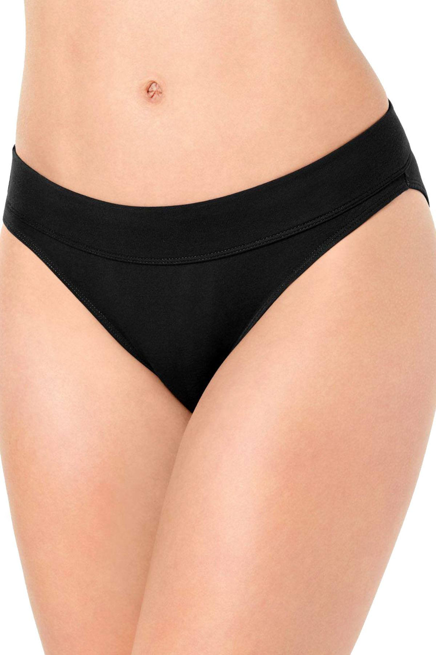 Bali Black Incredibly Soft Bikini Brief