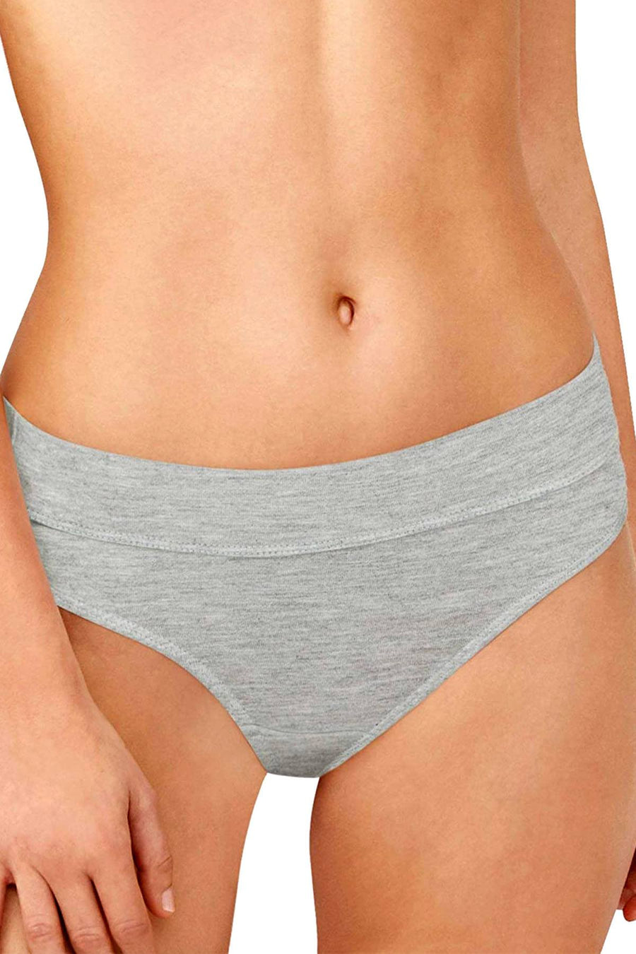 Bali Heather Grey Incredibly Soft Bikini Brief