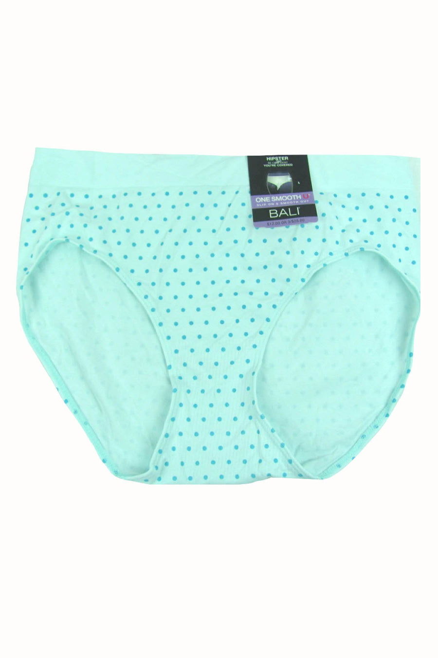 Bali Ice-Fall-Dot One Smooth U Over Hi-Cut Panty
