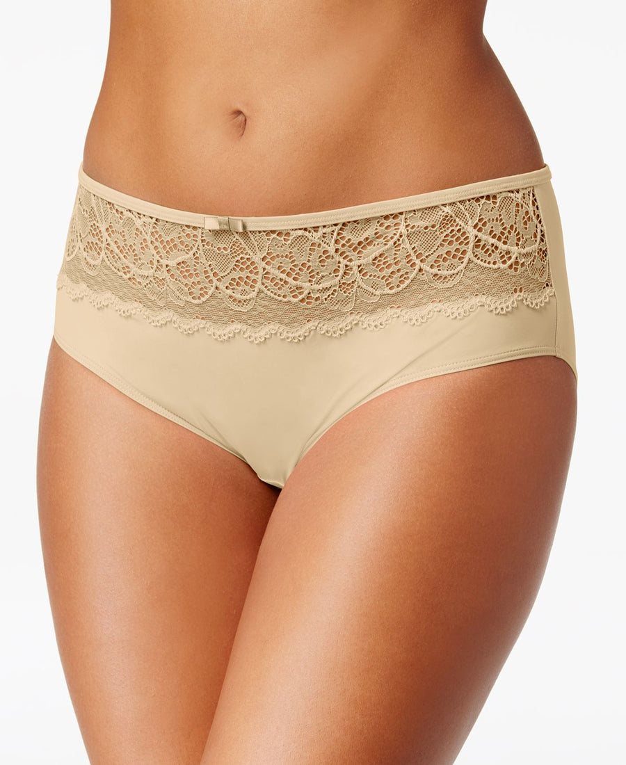 Bali Lace Desire Hipster Underwear Dfld63 Champagne- Nude 01