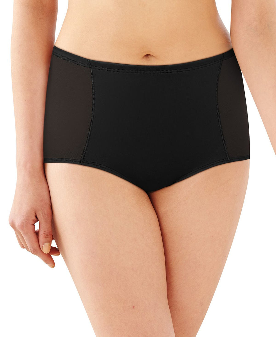Bali One Smooth U Simply Smooth Brief Underwear 2s61 Black