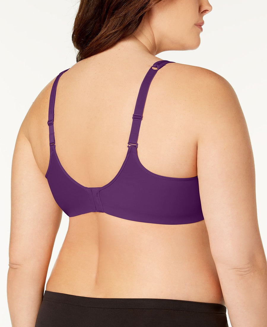 Bali One Smooth U Ultra Light Illusion Shaping Underwire Bra 3439 Purple Vista