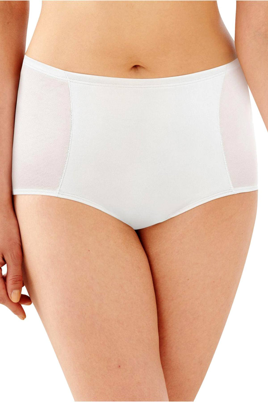 Bali White One-Smooth-U Simply Smooth Brief